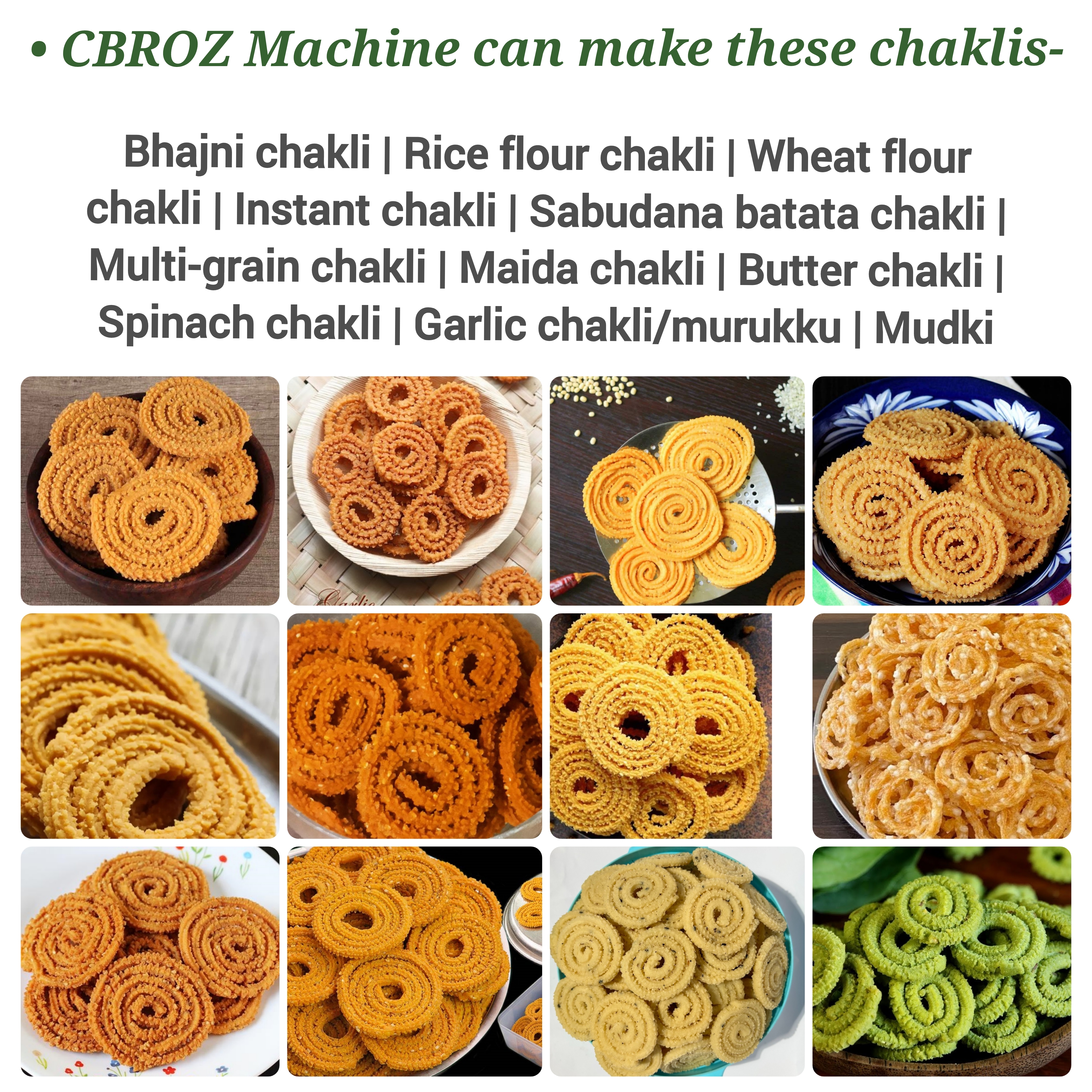 Chakli Machine